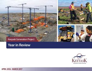 keeyask generation project 2016 / 2017 year in review